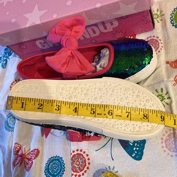 NWT - JoJo Siwa (Size 3) Sequins are blue/green with pink trim. - Picture 4 of 8